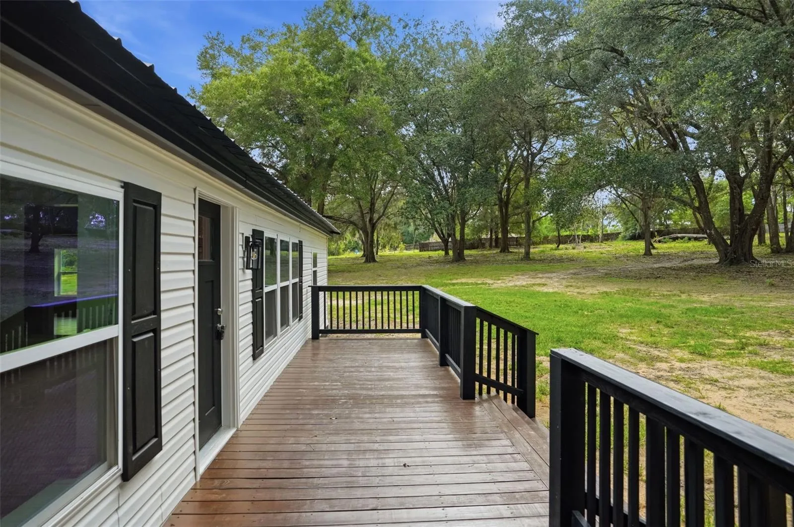 Front deck