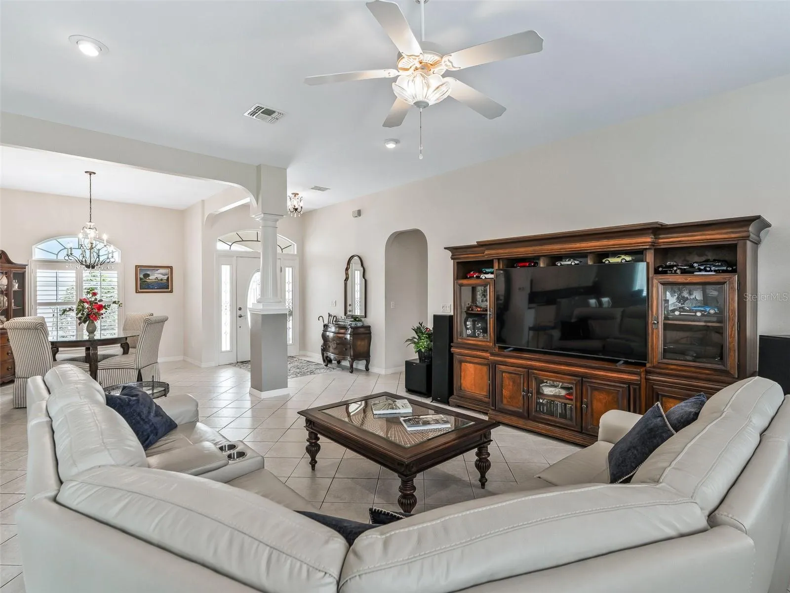 Living &amp; Dining area combination