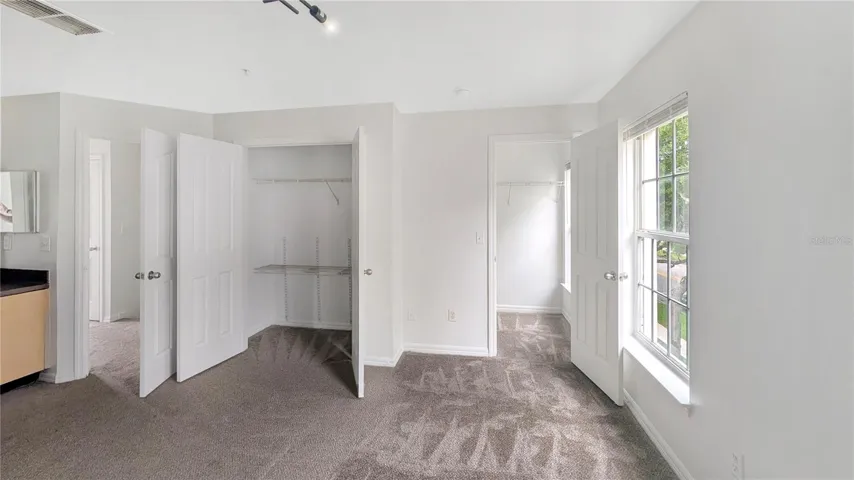 Primary Bedroom Double Closets
