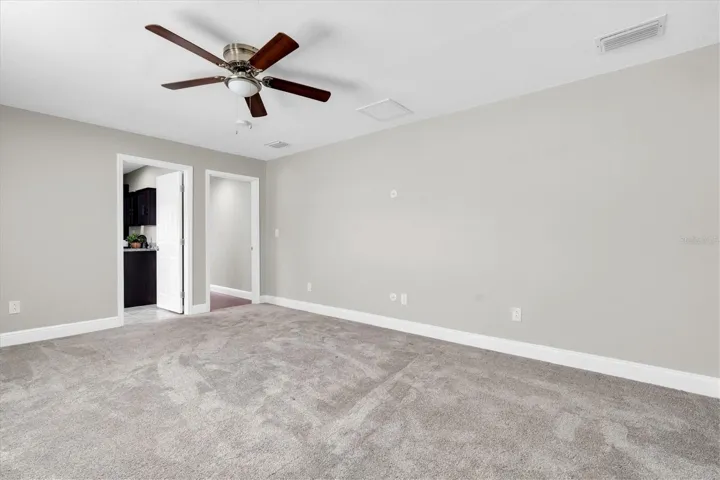 It's nice when the primary bedroom has its own wing of the house.
