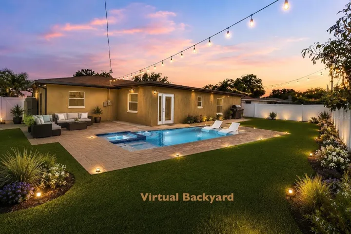 Here's one possibility!  The pool may be virtual, but the opportunity is real.