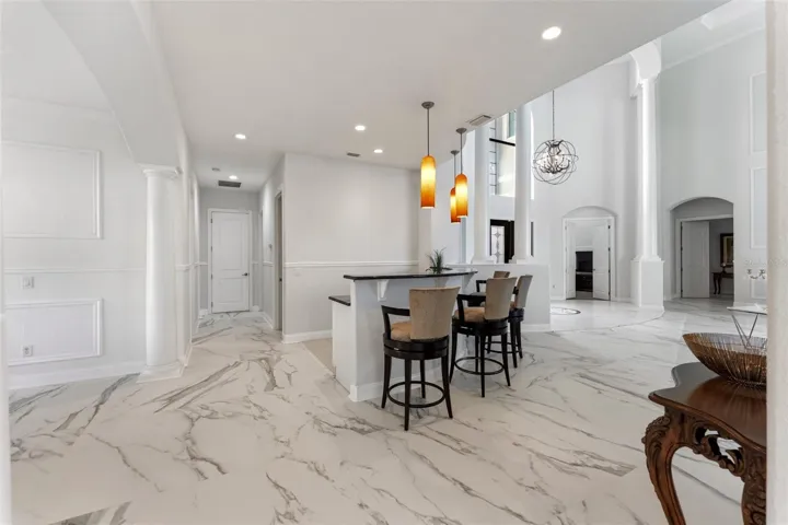Wet Bar area