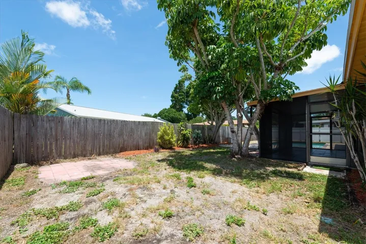 Fenced Backyard
