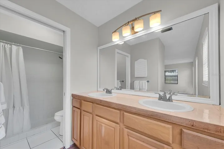 Primary Bathroom Double Vanity