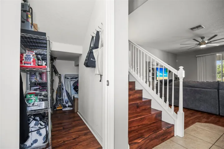 Stairs 1st Floor / Storage