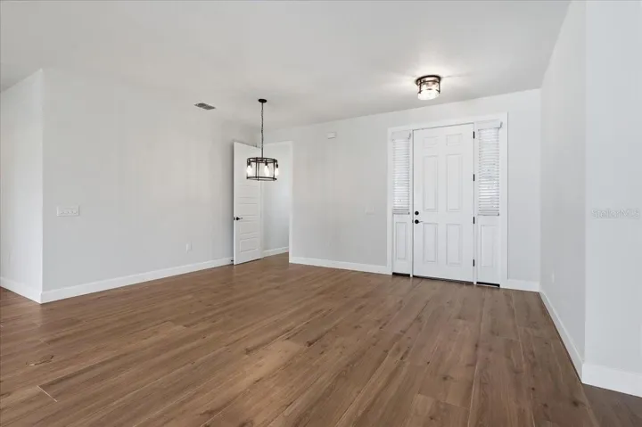 Living and dining area