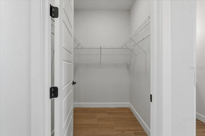 Primary closet