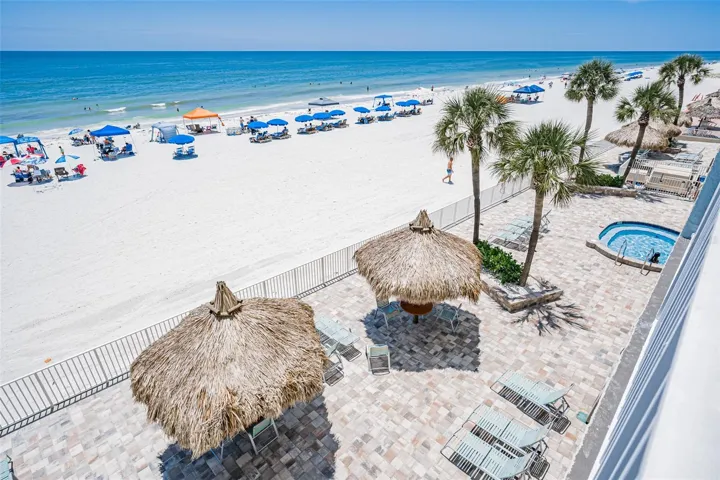 Beachside deck