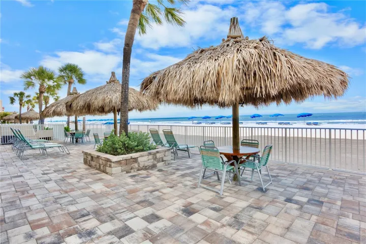 Abundance of deck furniture