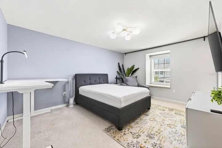 Upstairs, the spacious Primary Suite offers a relaxing retreat with a walk-in closet and a STYLISH EN SUITE BATH.