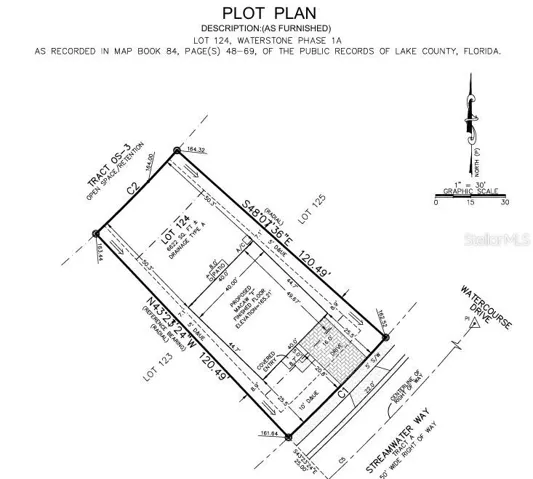 232 Streamwater Way Plot Plan