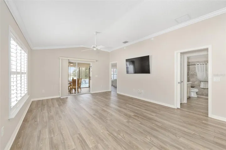 Living Room with Laminate Flooring