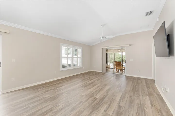 Living Room to Florida room