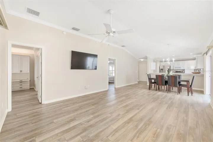 Ceiling Fan & Vaulted Ceiling