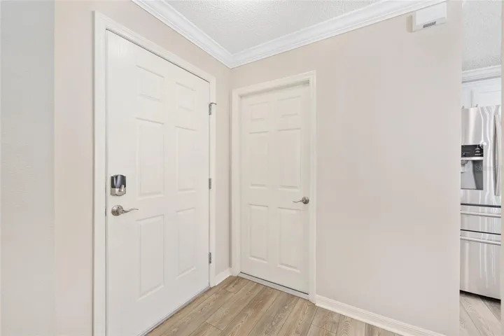 Front Door & Door to Garage