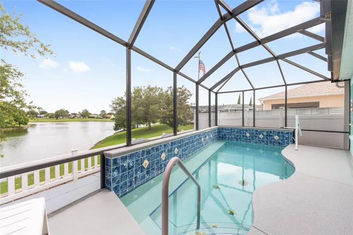 Heated Pool with Jacuzzi Jets & 2 Waterfalls
