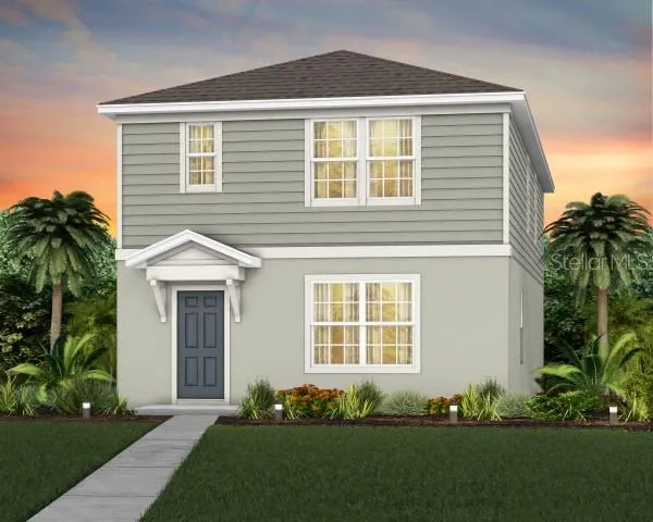 Exterior Design. Artistic rendering for this new construction home. Pictures are for illustrative purposes only. Elevations, colors and options may vary.