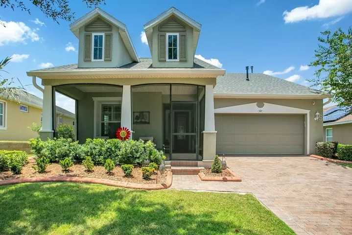 Front View of the home