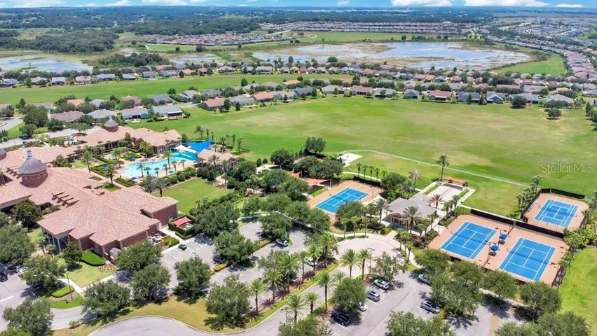 Aerial View of Magnolia House