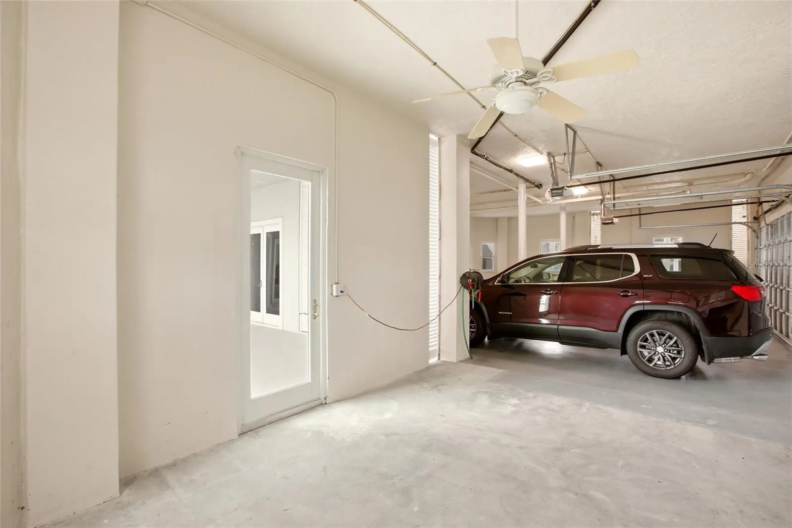 Storage/Work area side of 3 car garage