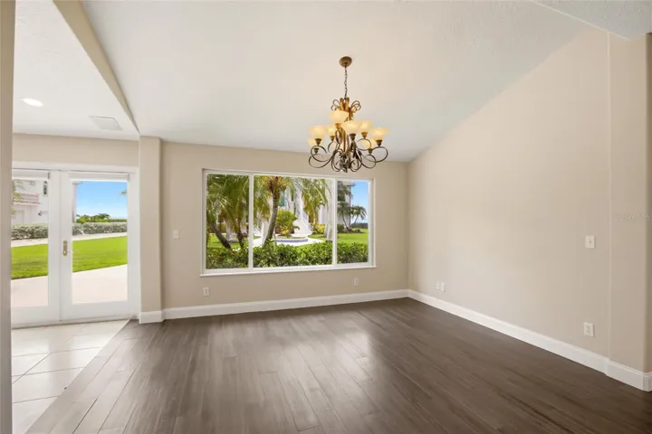 Guest house dining room