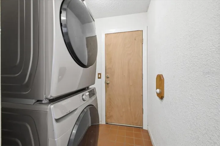 Inside laundry room