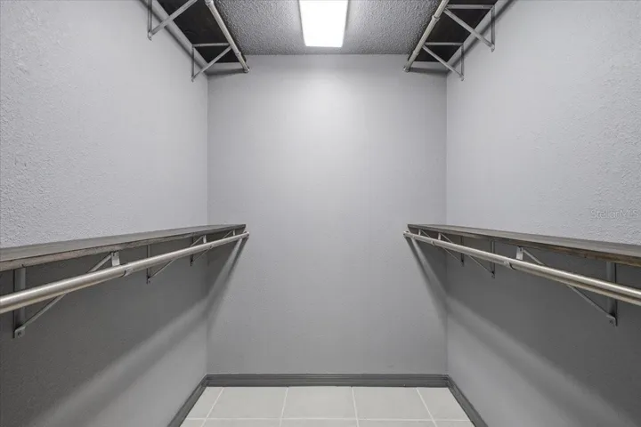 Primary closet