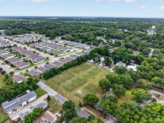 Surrounded by single family homes