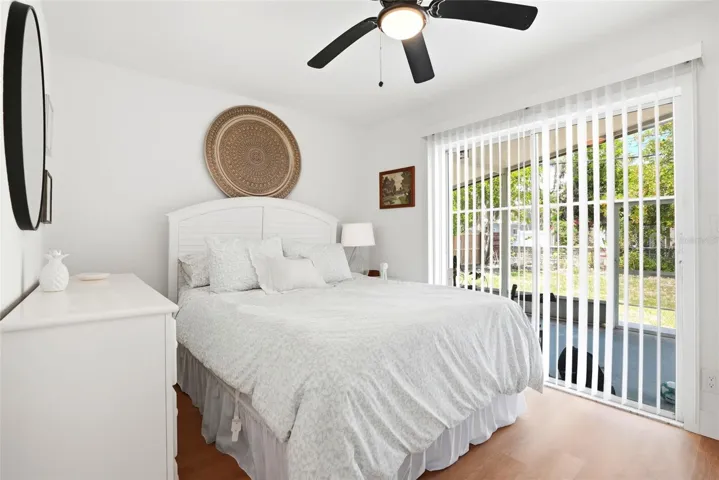 Bright Primary ensuite with private slider entry to enclosed lanai