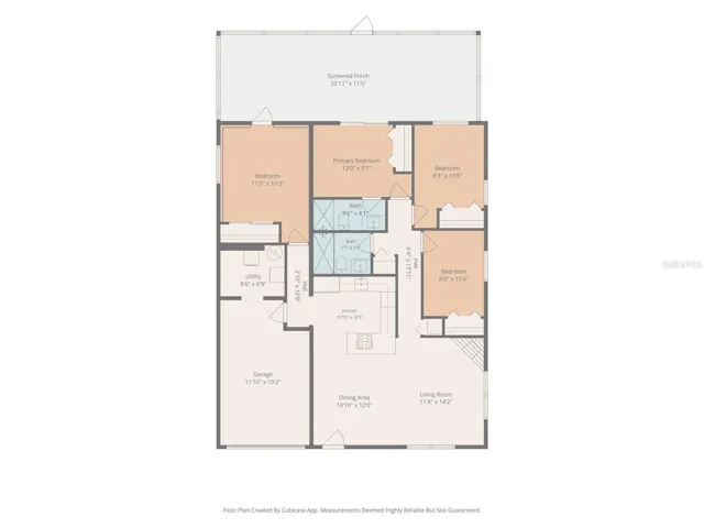 Functional floor plan with open and inviting layout