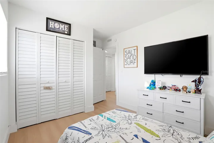 Bedroom 2 ample closet space