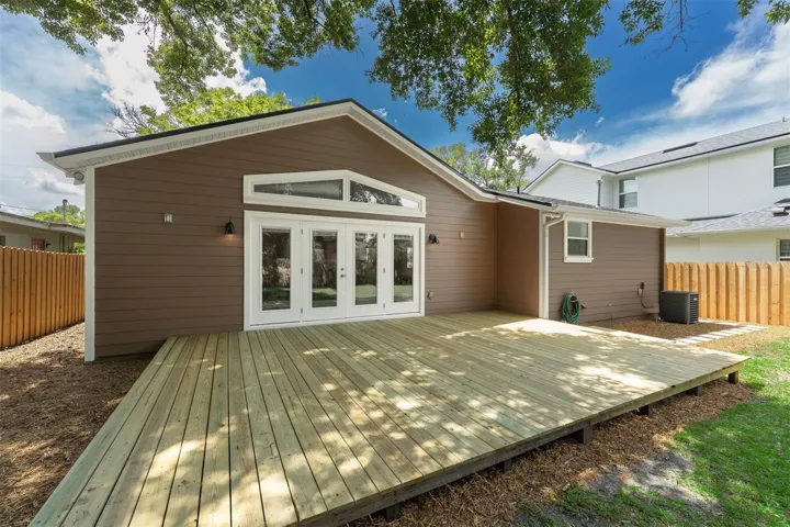 Brand new deck to expand your entertaining space.
