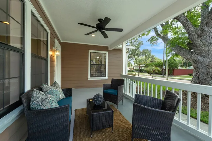 Large front porch to greet your guests.