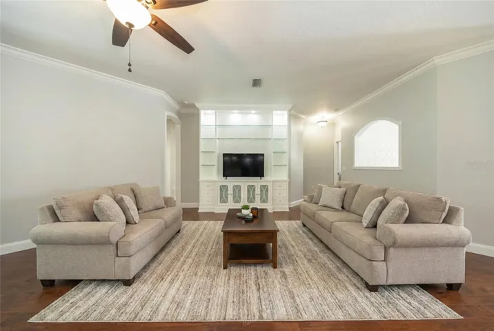 Family Room - virtually staged