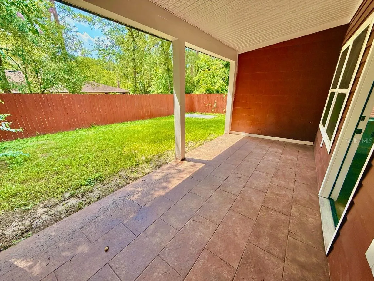 Rear Porch