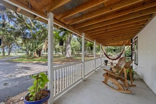 wraparound porch