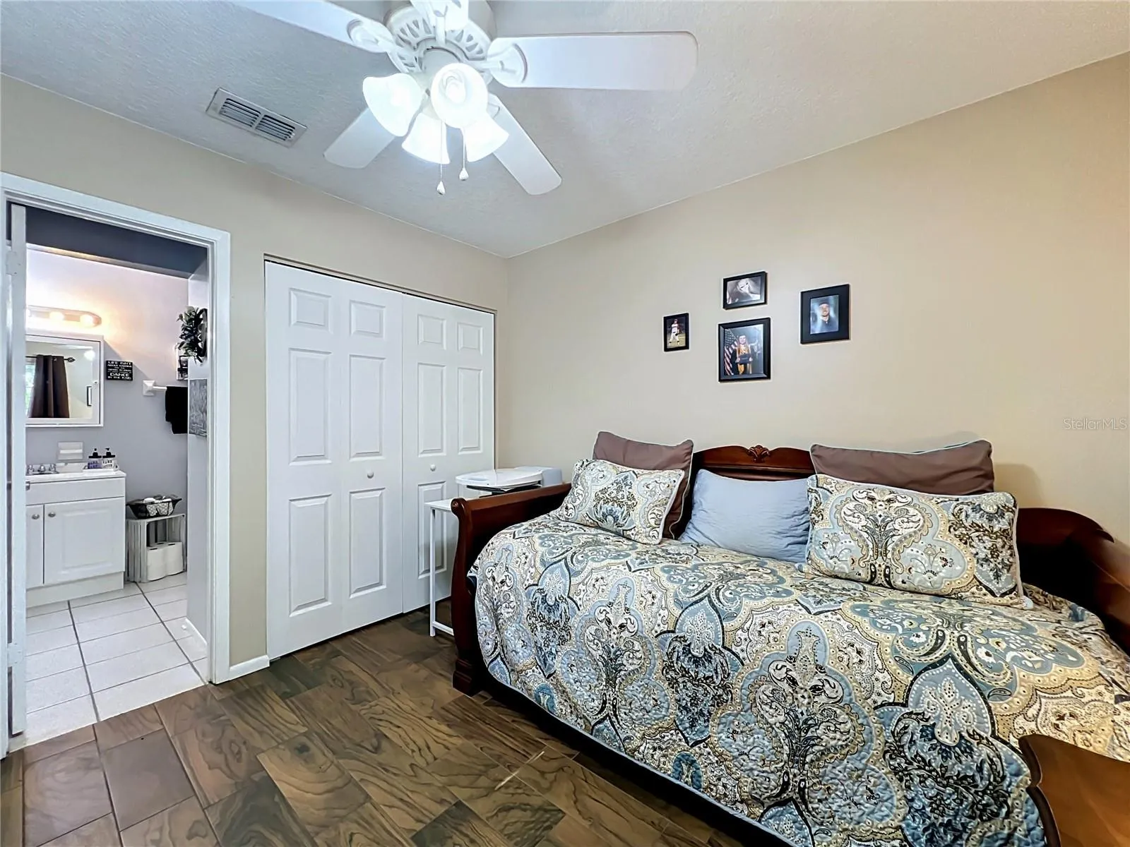 Guest Bedroom with Jack & Jill Guest Bathroom