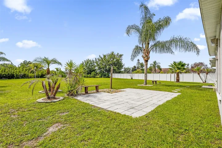 Backyard - Paver patio