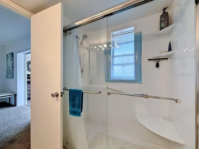 Bright and contemporary shower