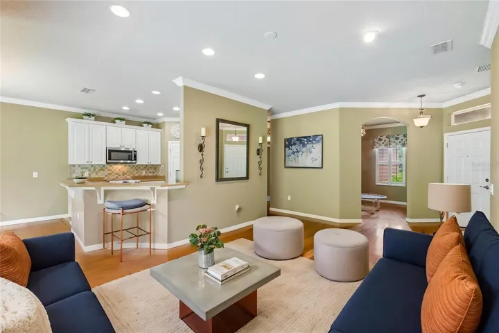 VIRTUALLY STAGED LIVING ROOM