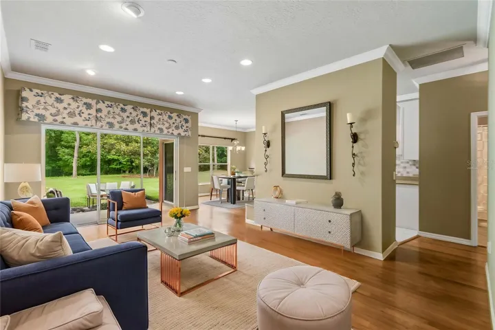 VIRTUALLY STAGED LIVING ROOM
