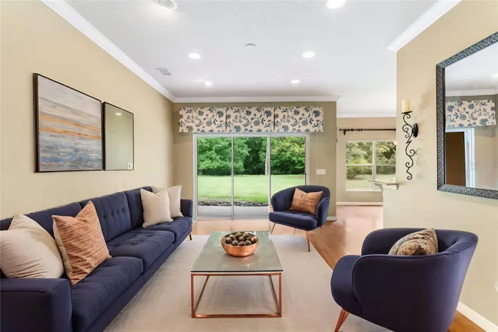 VIRTUALLY STAGED LIVING ROOM