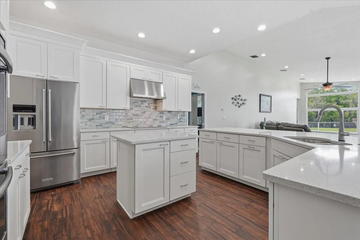 This kitchen is fantastic for entertaining
