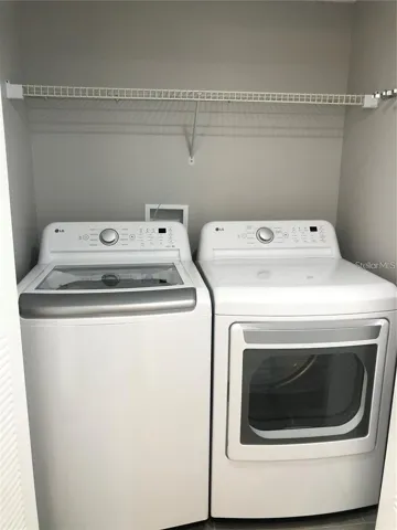 Laundry closet