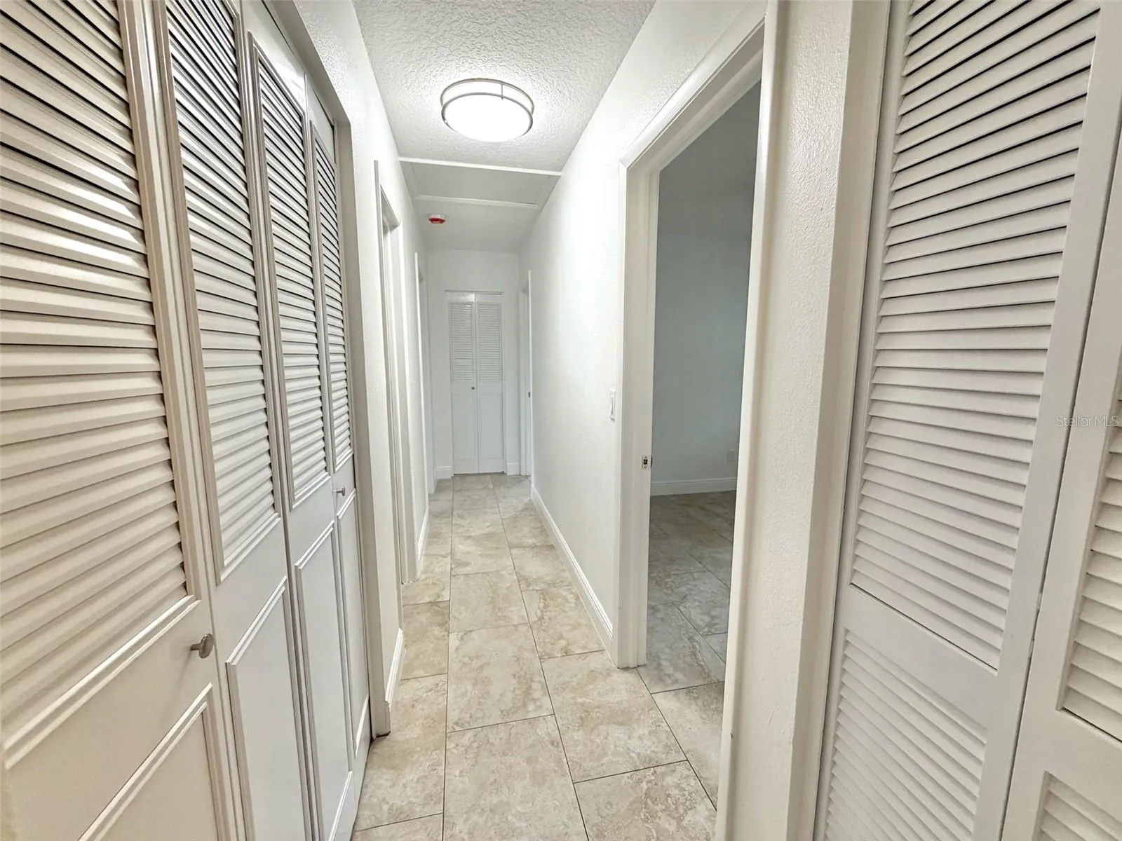 Storage Closets in hallway