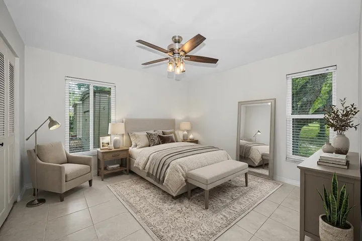Bedroom 3 virtually staged