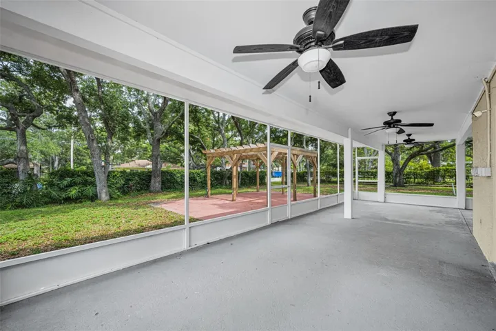 Back/side patio