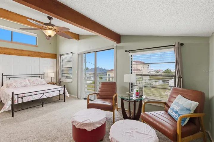 Upstairs Bedroom with Sitting Area