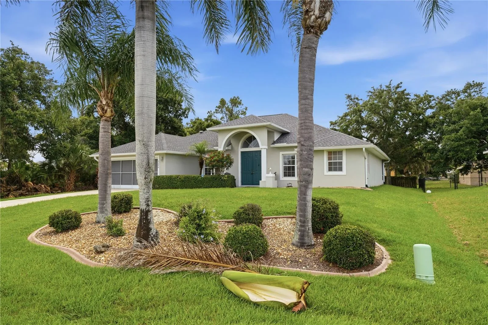 Beautifully Landscaped Front of Home