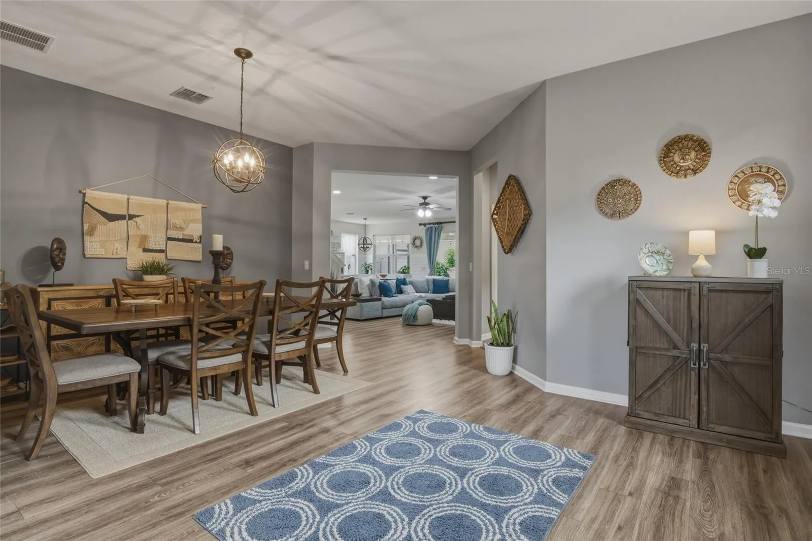 Foyer and Dining Room